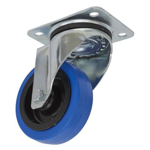 100mm Castor Wheel with Swivel Plate