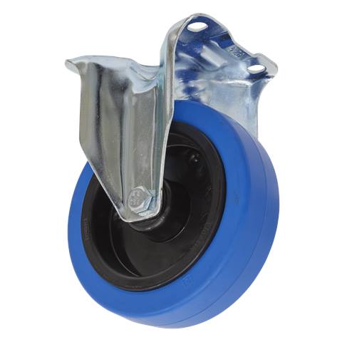 125mm Castor Wheel with Fixed Plate