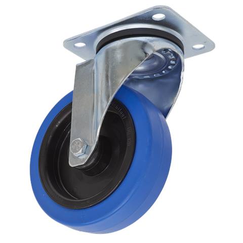 125mm Castor Wheel with Swivel Plate