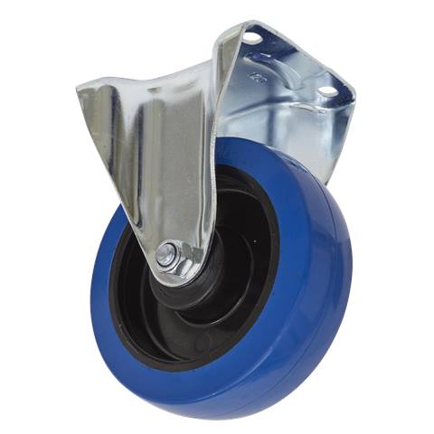 160mm Castor Wheel with Fixed Plate