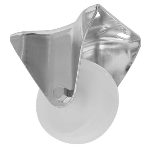 80mm Castor Wheel with Fixed Plate