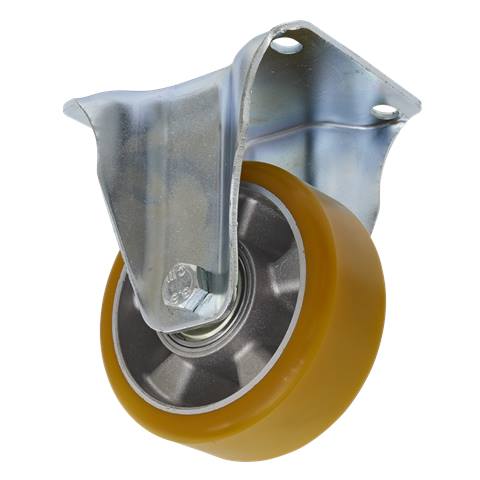 125mm Castor Wheel with Fixed Plate