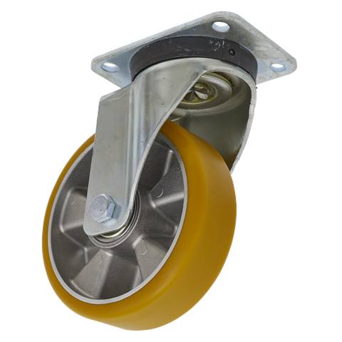 160mm Castor Wheel with Swivel Plate