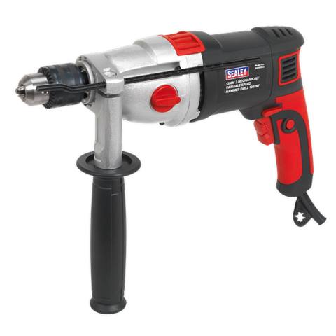 13mm 2 Mechanical Plus Variable Speed Hammer Drill 1050W/230V