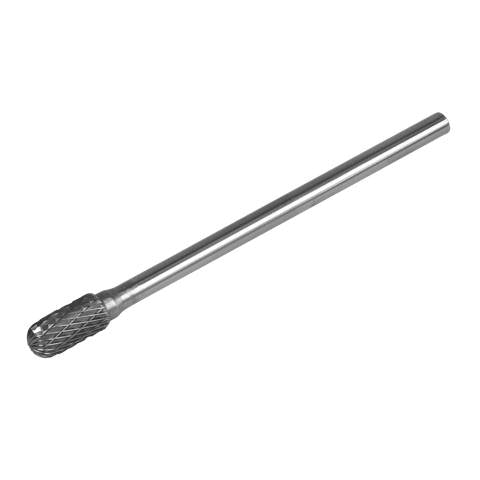 Tungsten Carbide Rotary Burr Extra-Long Cylindrical Ball Nose 10mm