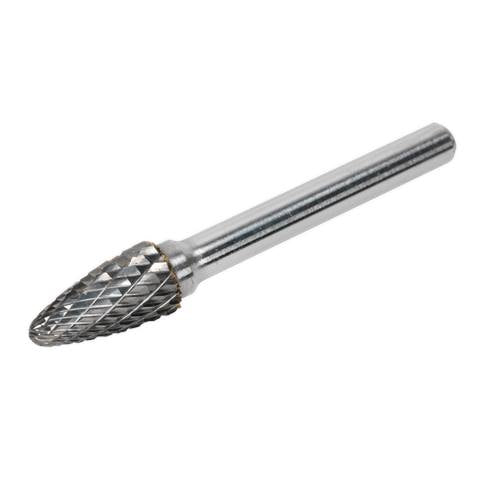 Arc Round Nose Tungsten Carbide Rotary Burr 10mm