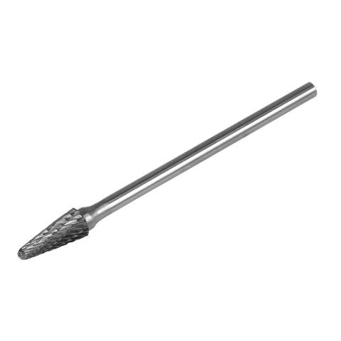 Tungsten Carbide Rotary Burr Extra-Long Conical Ball Nose Ø10mm