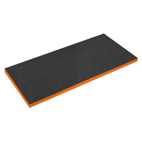 Easy Peel Shadow Foam® 1200 x 550 x 50mm - Orange/Black