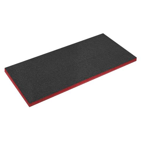 Easy Peel Shadow Foam® 1200 x 550 x 50mm - Red/Black