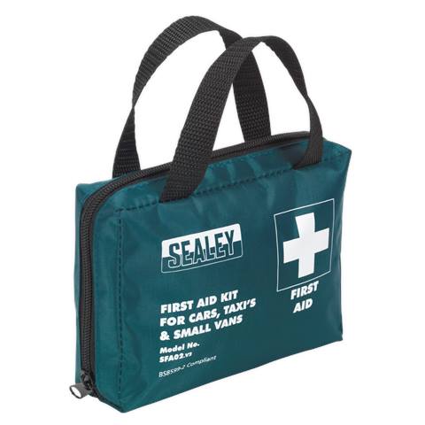 Medium First Aid Kit for Cars, Taxis & Small Vans - BS 8599-2 Compliant