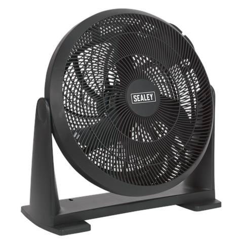 16" Small Desk Fan 3-Speed 230V