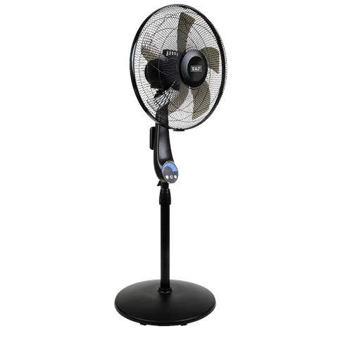 16" Quiet High Performance Oscillating Pedestal Fan 230V