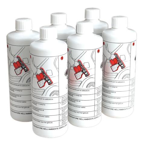 Shot Blasting Sand - Pack of 6