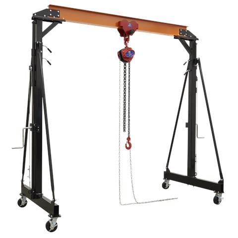 Portable Adjustable Gantry Frame with Trolley Combo 2 Tonne