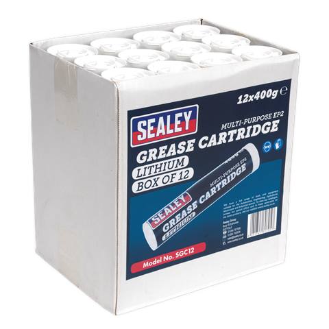 EP2 Lithium Grease Cartridge 400g - Pack of 12
