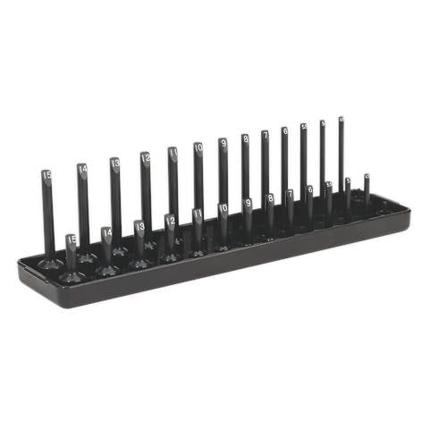 Premier Socket Holder 1/4"Sq Drive 4-15mm