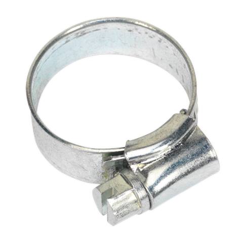Zinc Plated Hose Clip 16-22mm - Pack of 30