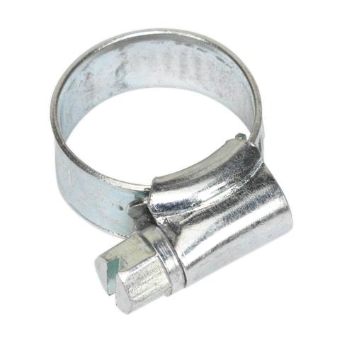 Zinc Plated Hose Clip 13-19mm - Pack of 30