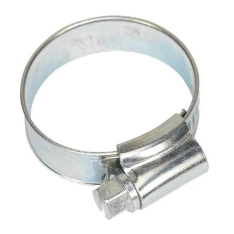 Zinc Plated Hose Clip 22-32mm - Pack of 20