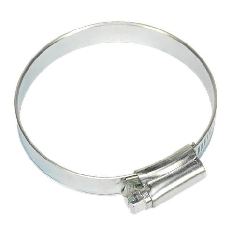 Zinc Plated Hose Clip 51-70mm - Pack of 10