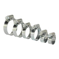 Zinc Plated Hose Clip Assortment 8-29mm 30pc