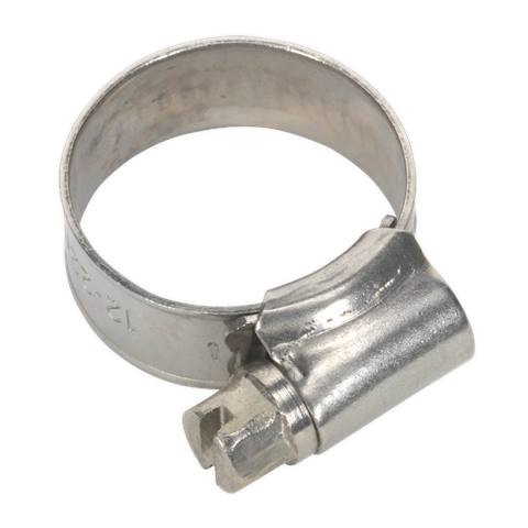 Stainless Steel Hose Clip 16-22mm - Pack of 10