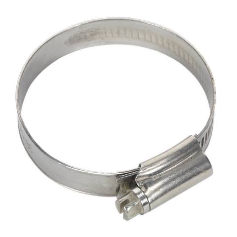Stainless Steel Hose Clip 38-57mm - Pack of 10