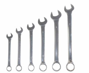 Powerhand 6Pc Large Combination Spanner Set