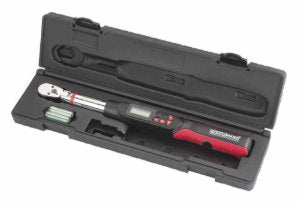 3/8" Flex Digital Torque Wrench 27-135Nm 15° Flexi Head
