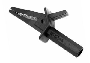 Black Unfused Croc Clip