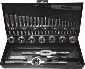 32Pc Tap & Die Set Metric M3-M12