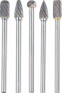 Powerhand Burr set - 6mm shank dia, 100mm length