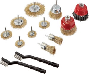 Powerhand 13PC Wire Wheel & Cup Brush