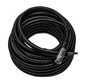 3/8" Rubber Air Hose 15m With Uk Fittings