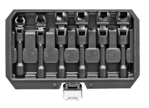 Powerhand 6Pc Long Flex-Head Crows Foot Wrench Set