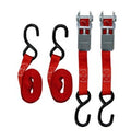 2 Pc Ratchet Strap Set 25mm x 4.5m