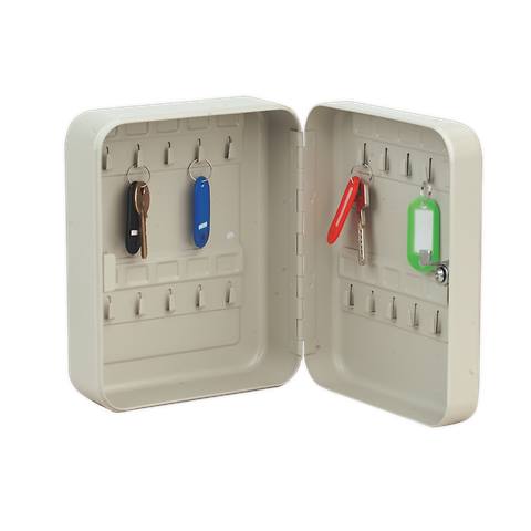 Key Cabinet with 20 Key Tags