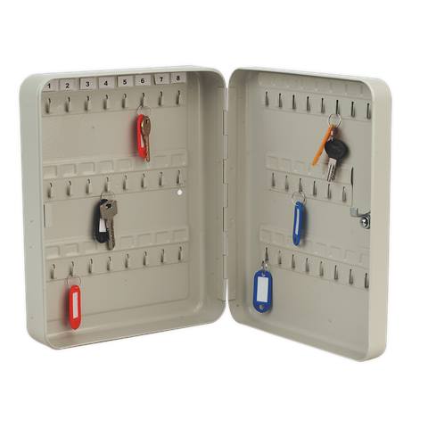 Key Cabinet with 45 Key Tags
