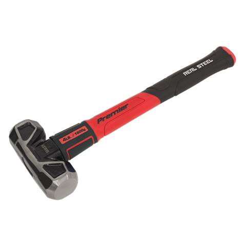 Premier Short Handle Sledge Hammer with Fibreglass Shaft 4lb