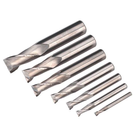 HSS End Mill Set 2 Flute 4-16mm