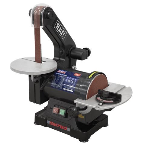 762 x 25mm Belt/125mm Disc Sander 250W/230V