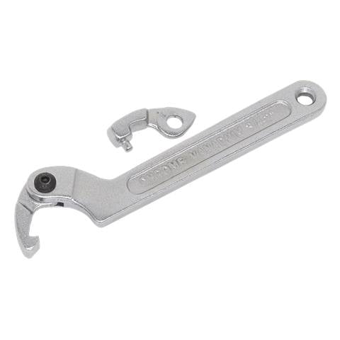 Adjustable C-Spanner Hook & Pin Wrench Set 19-51mm 3pc