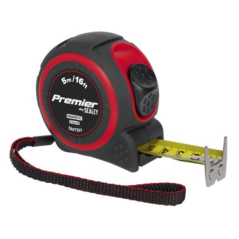 Premier Heavy-Duty Tape Measure 5m(16ft)