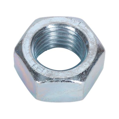 Zinc Plated Steel Nut M24, DIN 934 - Pack of 5