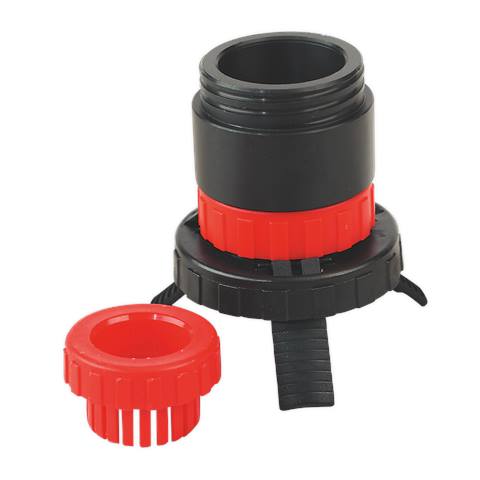 Universal Drum Adaptor fits SOLV/SF to Plastic Pouring Spouts