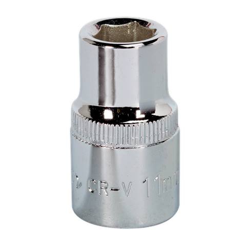 Premier Fully Polished Socket 1/2"Sq Drive 11mm