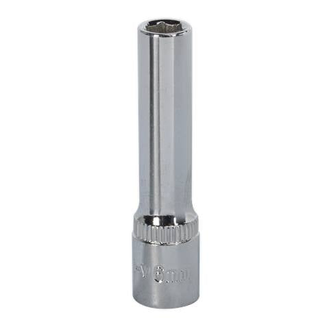 Premier Fully Polished Deep Socket 1/4"Sq Drive 6mm