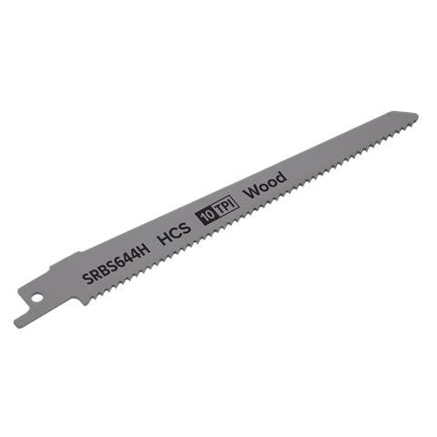 Reciprocating Saw Blade for Clean Wood 150mm 10tpi - Pack of 5