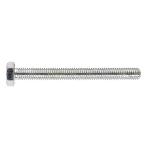 8.8 Zinc Plated HT Setscrew M10 x 100mm, DIN 933 - Pack of 25