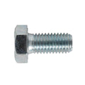 8.8 Zinc Plated HT Setscrew M12 x 25mm, DIN 933 - Pack of 25